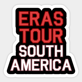 Eras Tour South America Sticker